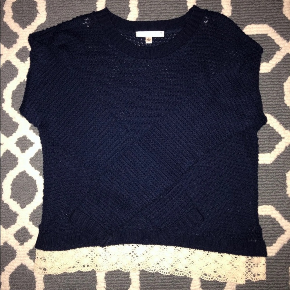 Navy Blue Sweater